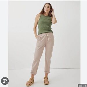 Women's Pink Drawstring Pants